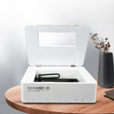 Máquina de corte de alta velocidade do laser do protetor da tela do CO2 para o vidro moderado Nano