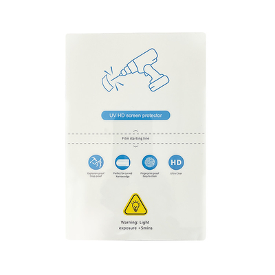 Protetor de tela de luz UV de vidro 1200J 2500J para relógio de telefone