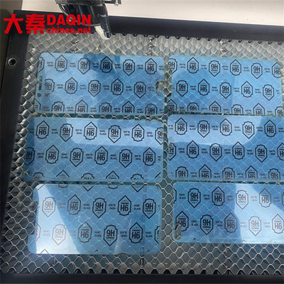 refrigerar de água de vidro móvel da máquina de corte do protetor da tela do laser Daqin do CO2 40W