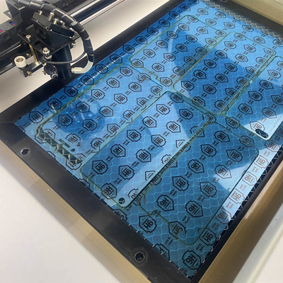 Nano Glass Hydrogel and Vinyls Daqin Mobile Tempered Glass Screen Protector Máquina de corte a laser para lojas de telefone e empresas de reparação