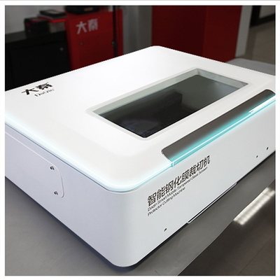 Máquina de corte de vidro moderada Nano 50W do laser do protetor da tela de Daqin com gravura