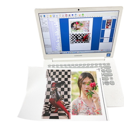 Daqin cortador de pele móvel 3D personalizado com design de máquina de design de tela tamanho A3