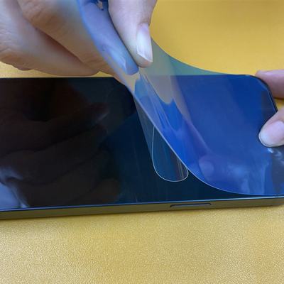 Máquina de corte a laser de protetor de tela inteligente 24V 12V para filme de hidrogel TPU