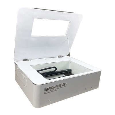 Máquina de corte do laser do protetor da tela do estojo compacto da precisão alta para dispositivos eletrónicos