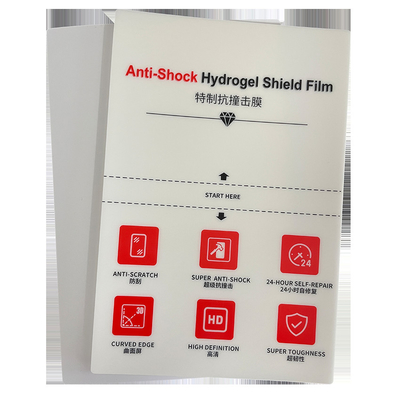 Máquina móvel do projeto da pele do protetor da tela do filme do Hydrogel da parte traseira TPU do telefone celular