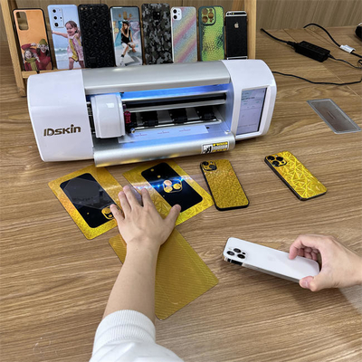 Daqin IDskin 4000+ estilos de proteção de tela de dados cortador com atualização de dados em nuvem e plotter de filme automático