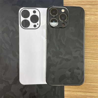 filme protetor do Hydrogel da folha das etiquetas da pele do telefone celular da fibra do carbono 6d