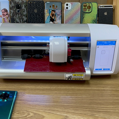 o anti cortador do protetor da tela de choque 3d cobre a máquina para cortar o filme do Hydrogel