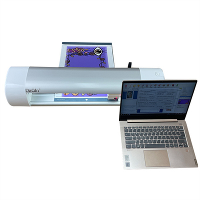 Máquina de fazer capa de laptop de PVC com impressão de adesivo de capa móvel