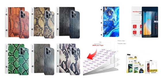 Máquina de corte do filme do Hydrogel de Idskin do telefone celular na empresa de pequeno porte