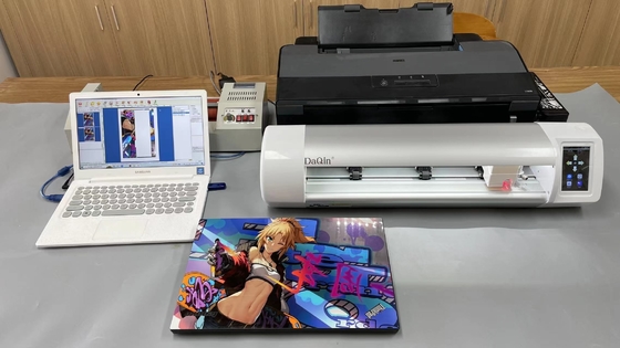 Daqin Laptop Vinil Vinil e Máquina para Fazer Adesivos CE