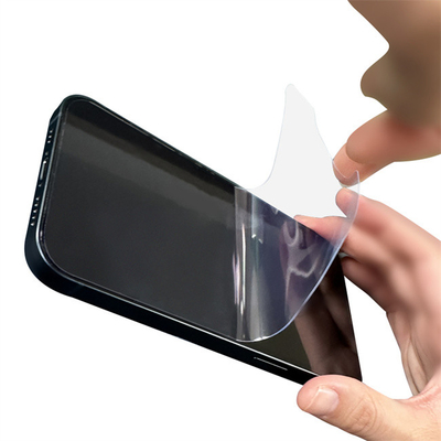As etiquetas móveis do cortador móvel do protetor da tela projetam o filme do Hydrogel do protetor da tela do Samsung Galaxy TPU da máquina