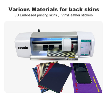 Protector de tela automático de telemóvel personalizado de corte de Tpu Hydrogel Film Skin Sticker Cut Plotter Machine