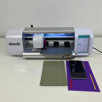 máquina de corte branca do protetor da tela do Oem 10mm/S para Hd/materiais do resíduo metálico/privacidade