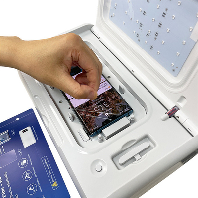 Máquina de desinfetante para smartphones com mais de 30 lâmpadas