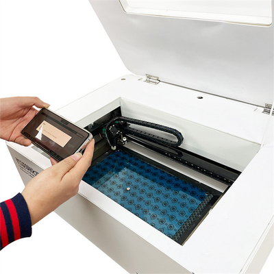 Pequenas Empresas em Casa Corte Nano Vidro Cnc Cutter Acrílico Certificação Ce Mini Máquina de Gravura a Laser Portátil