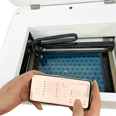 Máquina de corte a laser para cortador de vidro acrílico/couro/plástico/nano temperado
