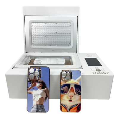 DAQIN Multicolor 3D Sublimação de vácuo máquina de prensagem de calor para caixa de telefone