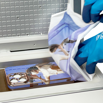 Máquina de impressão 3D de sublimação a vácuo máquina de prensagem térmica automática para caixa de telefone impressora de papel