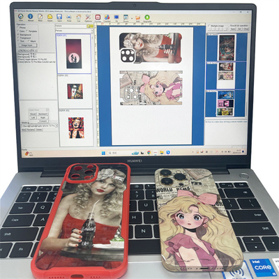 IDskin Máquina de Impressão e Corte de Autocolantes Personalizados para Telefone Móvel