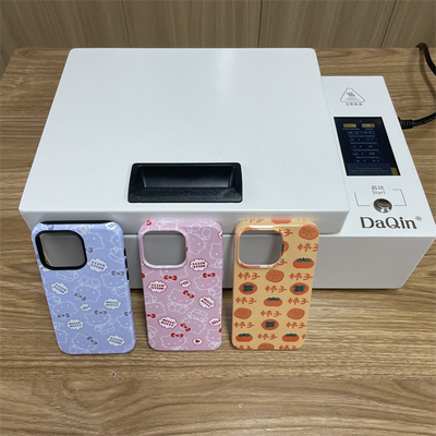 Caixa de telemóvel Dispositivo de impressão de padrões de transferência de calor concebido para lojas de telemóveis
