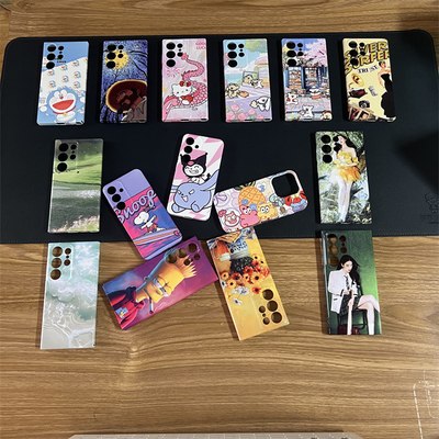 Filme personalizado A4 3D Sublimação de vácuo Transferência de Pressão de Calor Revestida Impressão Funda de telefone