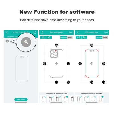 Máquina de Corte de Protetor de Tela de Smartphone IDSKIN Daqin 20 Polegadas, Usada para Película Protetora de Tela e Vidro Traseiro de Celular, Capa de Celular DIY