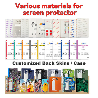 Daqin IDSKIN Plotter Cutting Machine Factory For Iphone 16 Pro Max Mobile Phone Screen Protector Machine de corte de tela de telefone móvel