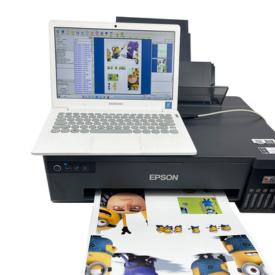Máquina de fabricação de autocolantes para laptops personalizada Impressora e cortadora de pele para laptops com software