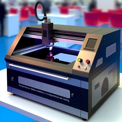 Cortar espessura Bellow 0,5 mm protetor de tela cortador a laser com refrigerador de água circulante de última geração