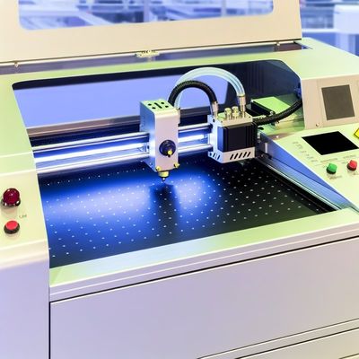 Cortar espessura Bellow 0,5 mm protetor de tela cortador a laser com refrigerador de água circulante de última geração