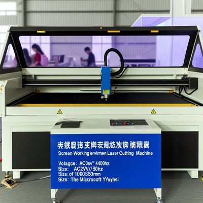 Máquina de corte a laser para protetor de tela em ambiente interno AC220V/50Hz, tamanho 1000*800*800mm