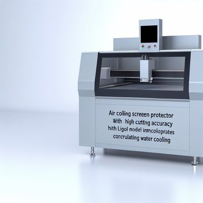 Máquina de corte a laser com alta precisão de corte e modelo de resfriamento