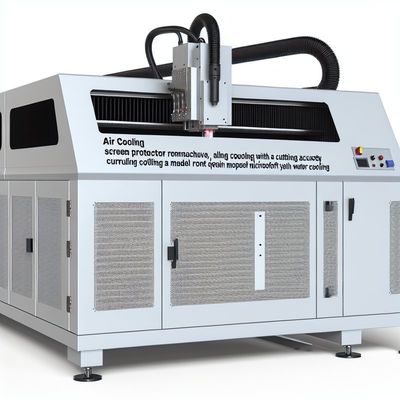 Máquina de corte a laser com alta precisão de corte e modelo de resfriamento