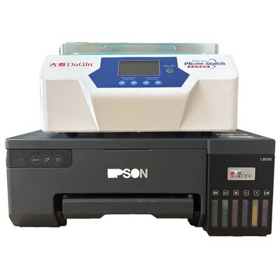 Impressora de sublimação 3D de alta eficiência para capas telefônicas personalizadas secagem rápida, molde universal, fácil de operar