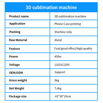 Máquina de sublimação 3D de molde universal para impressão de caixa de telefone