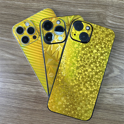 Etiqueta profissional do ouro do telefone celular que faz a máquina para o negócio da etiqueta