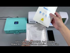 Protetor UV da tela que curva a máquina para o protetor de vidro