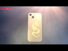 Máquina móvel do corte e de gravação do laser da tela para a loja dos acessórios dos telefones