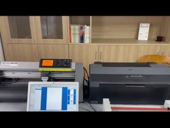 Máquina de corte de pele móvel personalizada com adesivos de hidrogel