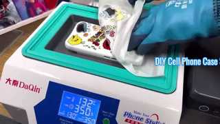 Máquina de transferência por sublimação para capa de telefone